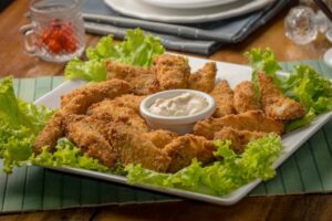 Crunchy Strips + Fries